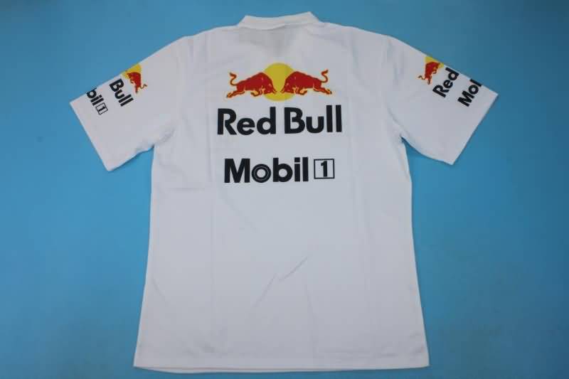 Thailand Quality(AAA) 2021 Red Bull White Polo Soccer T-Shirt