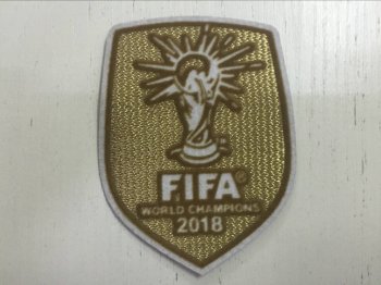 2018 World Cup Champion Patch - Gold