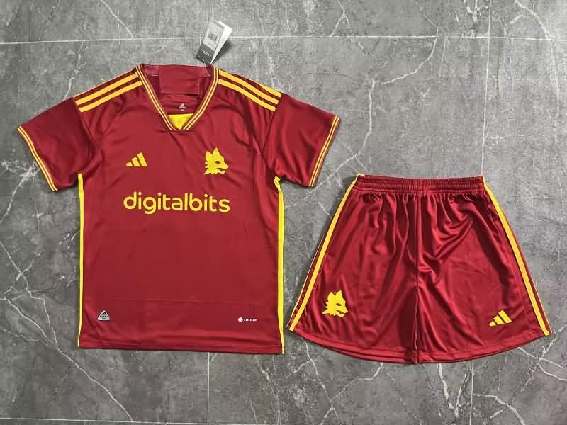 23/24 AS Roma Home Soccer Jersey Leaked