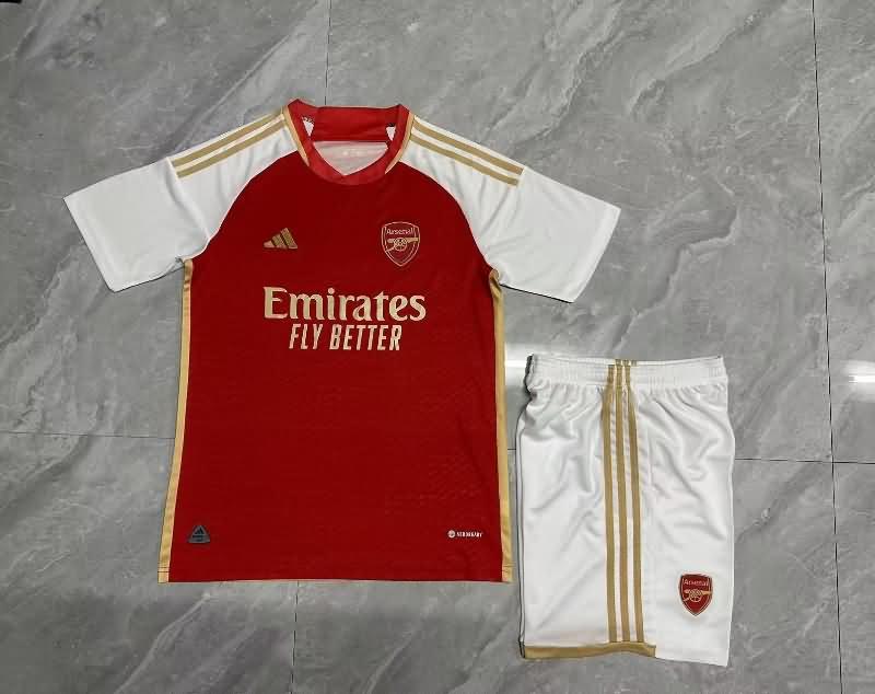 23/24 Arsenal Home Soccer Jersey Leaked