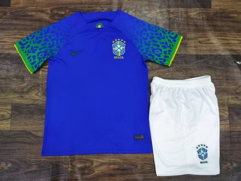 2022 Brazil Away Soccer Jersey