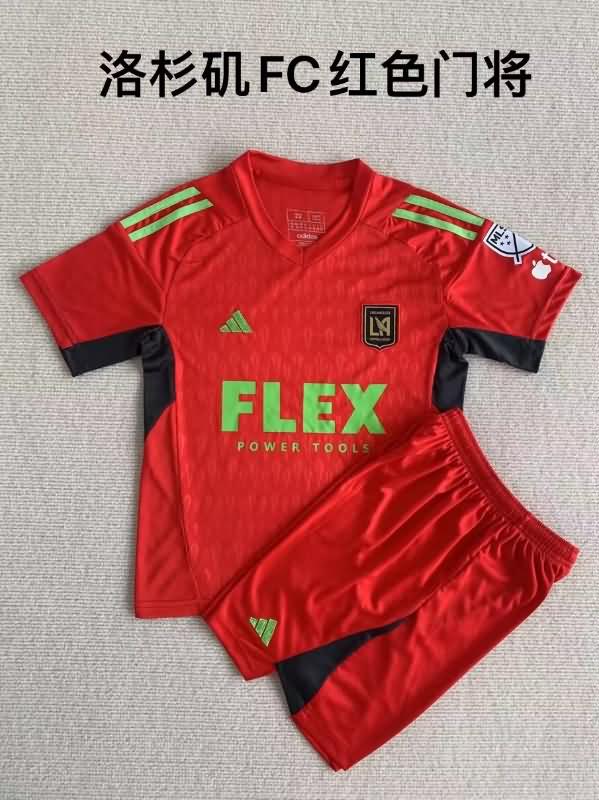 2023 Los Angeles FC Goalkeeper Red Soccer Jersey