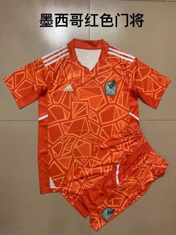2022 Mexico Goalkeeper Red Soccer Jersey