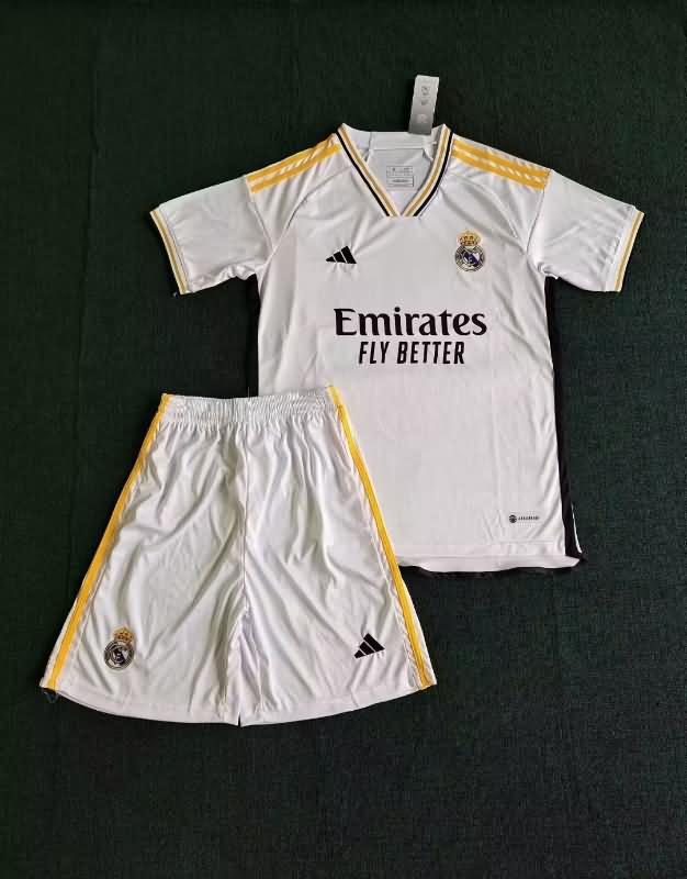 23/24 Real Madrid Home Soccer Jersey Leaked
