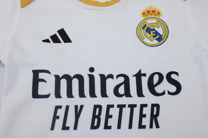23/24 Real Madrid Home Baby Soccer Jerseys