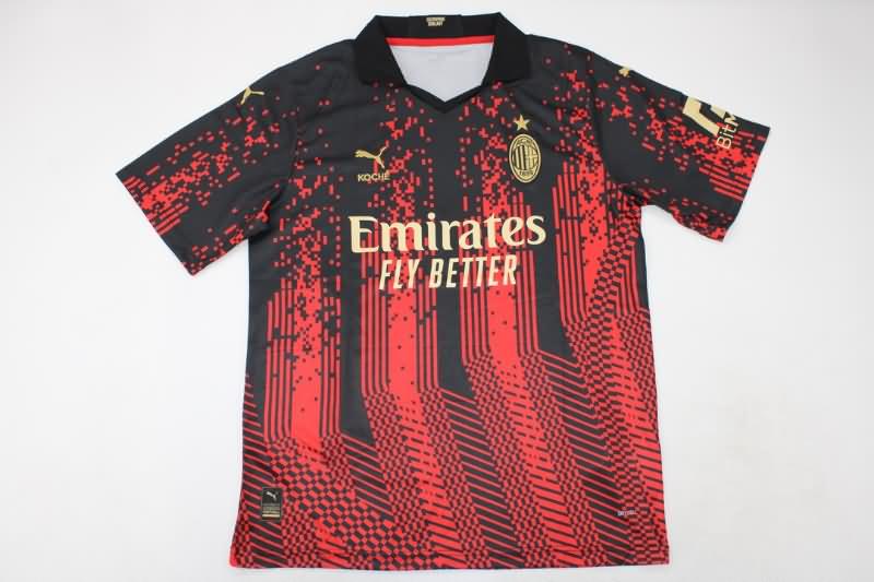 Thailand Quality(AAA) 22/23 AC Milan Fourth Soccer Jersey