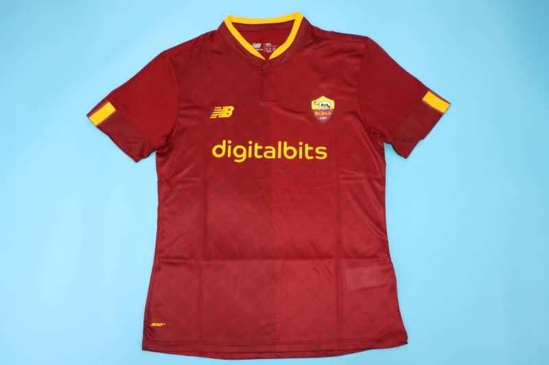 Thailand Quality(AAA) 22/23 AS Roma Home Soccer Jersey(Player)