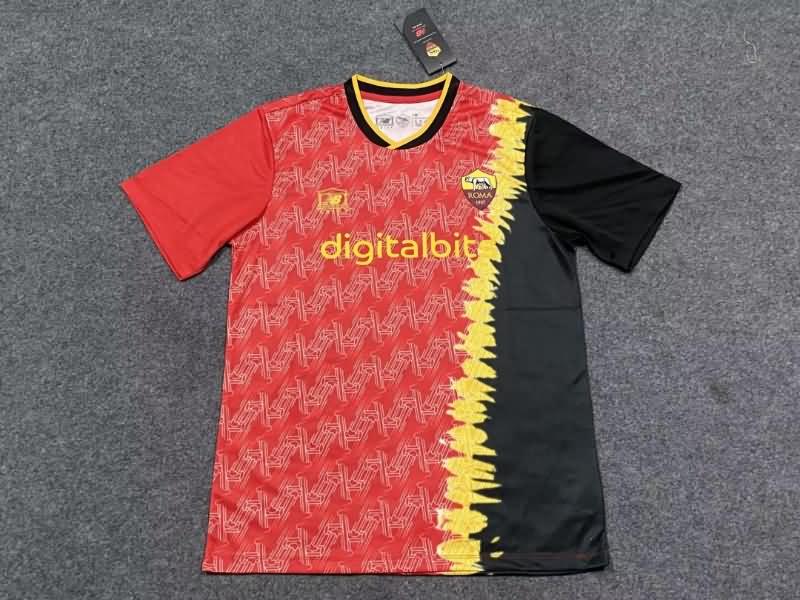 Thailand Quality(AAA) 22/23 AS Roma Training Soccer Jersey 02