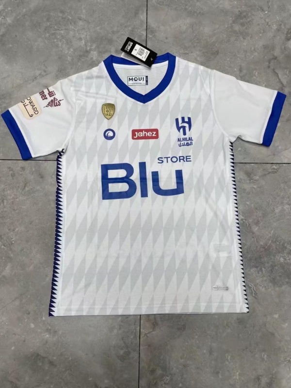 Thailand Quality(AAA) 2022 Al Hilal Away Soccer Jersey