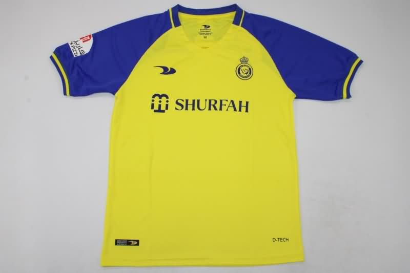 Thailand Quality(AAA) 22/23 Al Nassr FC Home Soccer Jersey