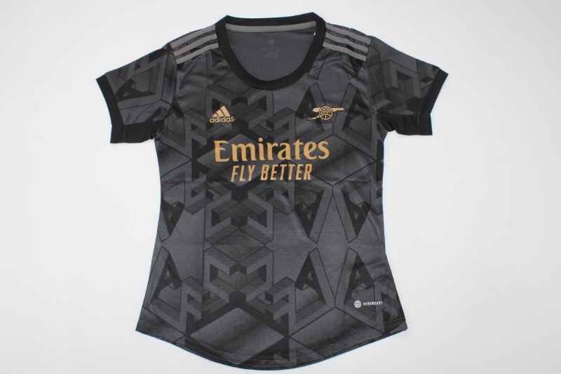 Thailand Quality(AAA) 22/23 Arsenal Away Women Soccer Jersey