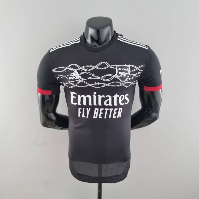 Thailand Quality(AAA) 22/23 Arsenal Black Soccer Jersey(Player)