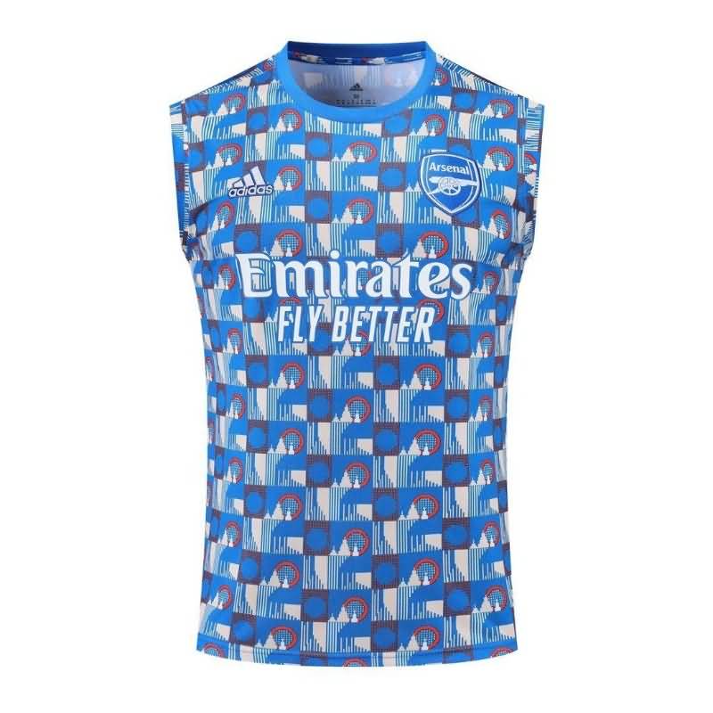 Thailand Quality(AAA) 22/23 Arsenal Blue Vset Soccer Jersey