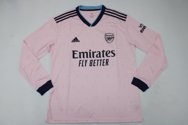 Thailand Quality(AAA) 22/23 Arsenal Third Long Sleeve Soccer Jersey