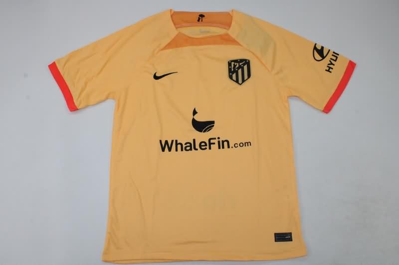 Thailand Quality(AAA) 22/23 Atletico Madrid Third Soccer Jersey
