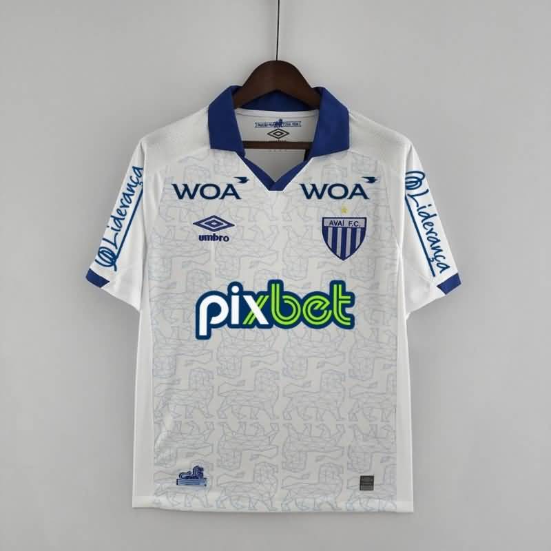 Thailand Quality(AAA) 2022 Avai White Sponsor Soccer Jersey