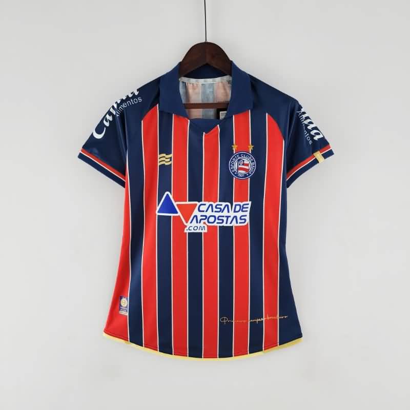 Thailand Quality(AAA) 2022 Bahia Home Women Soccer Jersey
