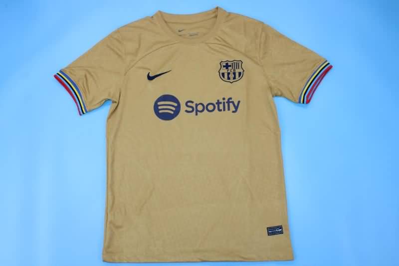Thailand Quality(AAA) 22/23 Barcelona Away Soccer Jersey