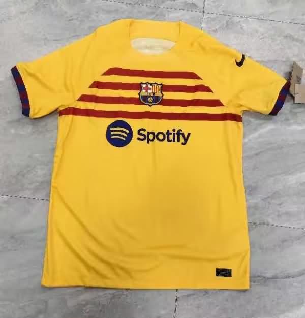 Thailand Quality(AAA) 22/23 Barcelona Fourth Soccer Jersey