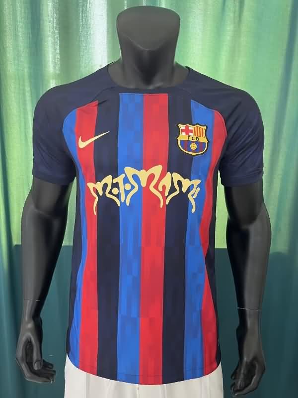 Thailand Quality(AAA) 22/23 Barcelona Special Soccer Jersey 04