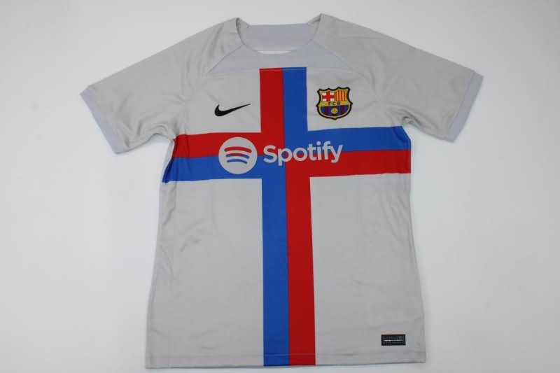 Thailand Quality(AAA) 22/23 Barcelona Third Soccer Jersey