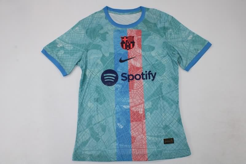 Thailand Quality(AAA) 22/23 Barcelona Training Soccer Jersey(Player) 06