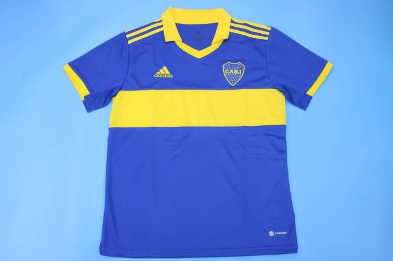 Thailand Quality(AAA) 2022 Boca Juniors Home Soccer Jersey