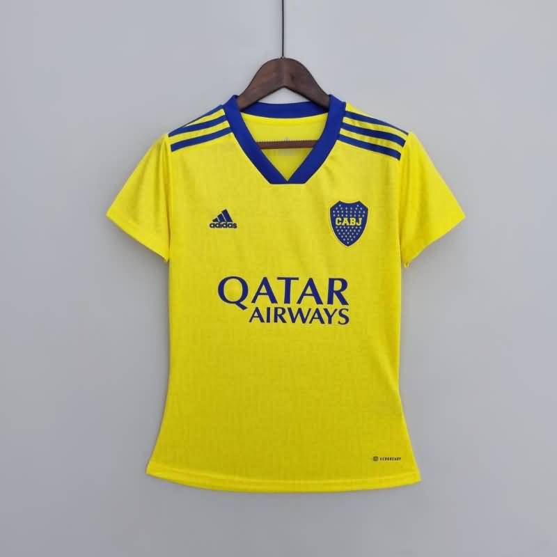 Thailand Quality(AAA) 2022 Boca Juniors Third Women Soccer Jersey