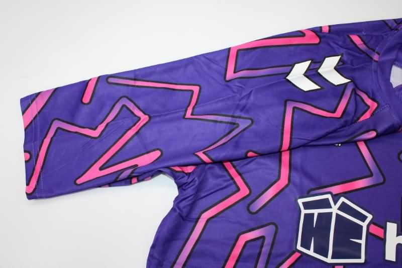 Thailand Quality(AAA) 22/23 Bristol City Goalkeeper Purple Soccer Jersey
