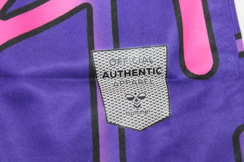 Thailand Quality(AAA) 22/23 Bristol City Goalkeeper Purple Soccer Jersey