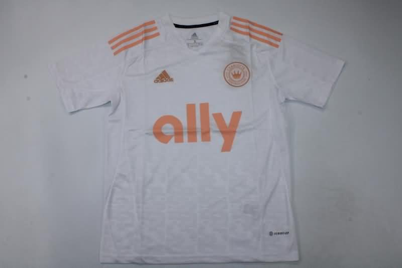 Thailand Quality(AAA) 2022 Charlotte White Soccer Jersey