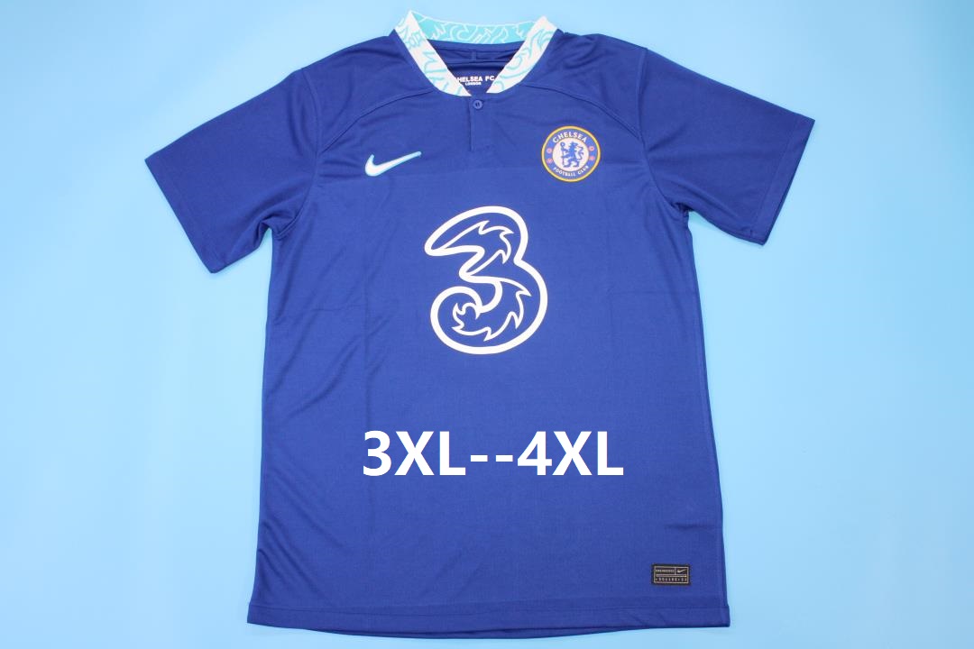 Thailand Quality(AAA) 22/23 Chelsea Home Soccer Jersey(Big Size)