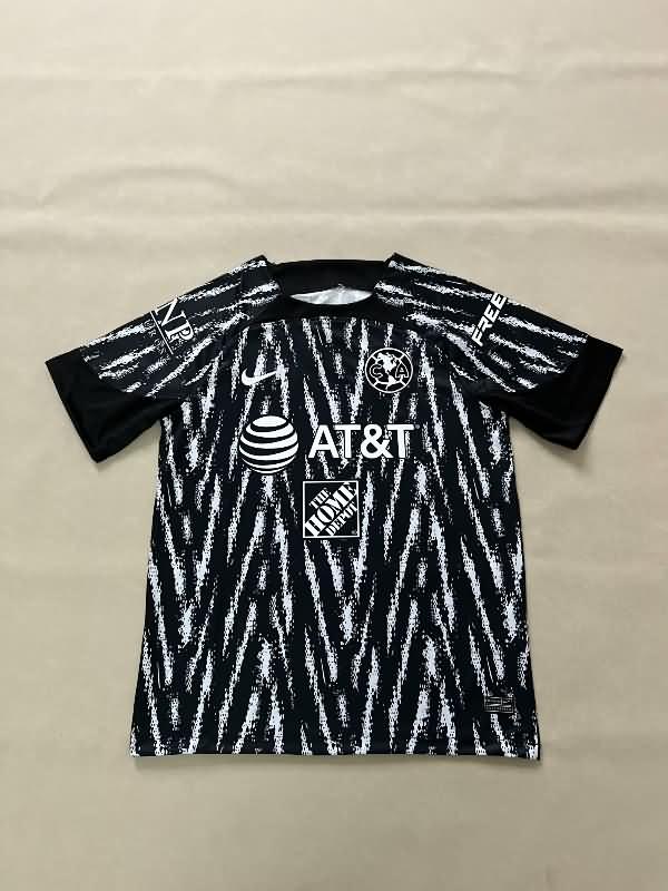 Thailand Quality(AAA) 22/23 Club America Goalkeeper Black Soccer Jersey