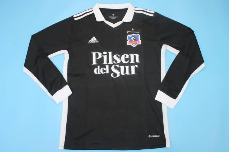 Thailand Quality(AAA) 2022 Colo Colo Away Long Sleeve Soccer Jersey