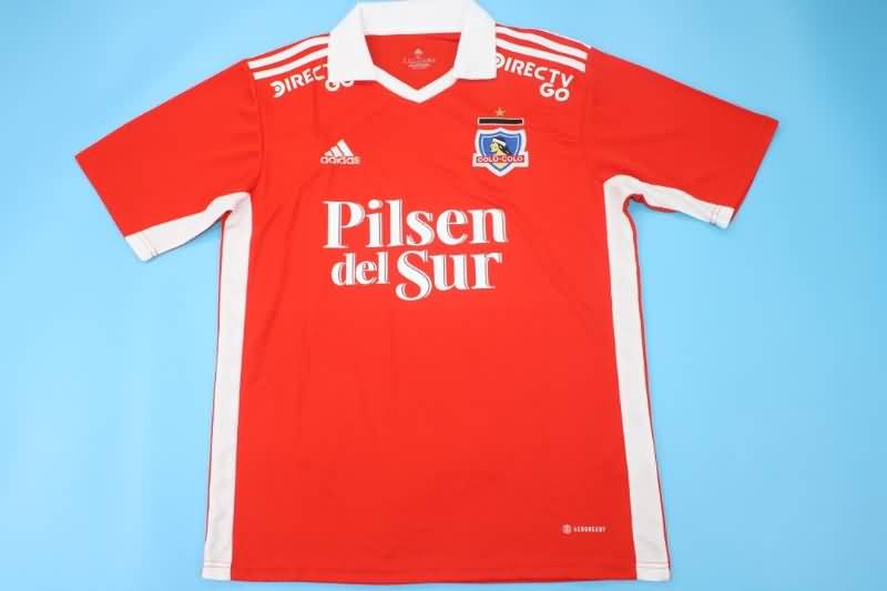 Thailand Quality(AAA) 2022 Colo Colo Red Soccer Jersey