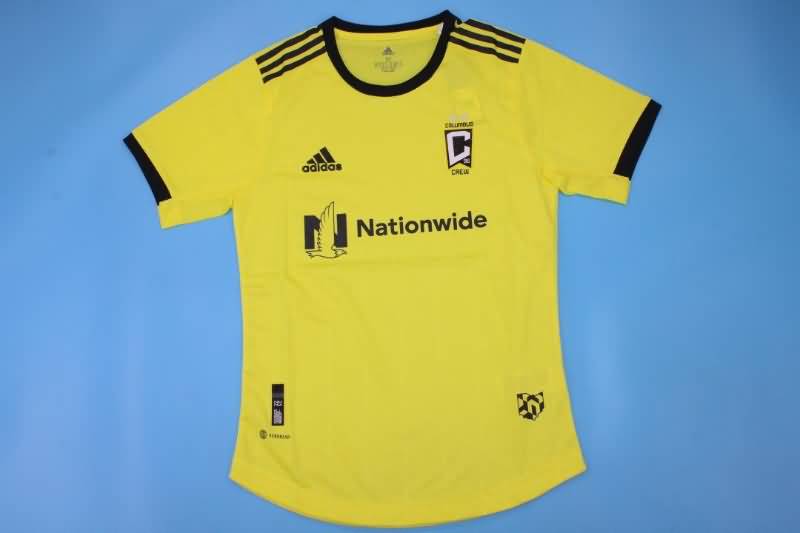 Thailand Quality(AAA) 2022 Columbus Crew Home Soccer Jersey (Player)