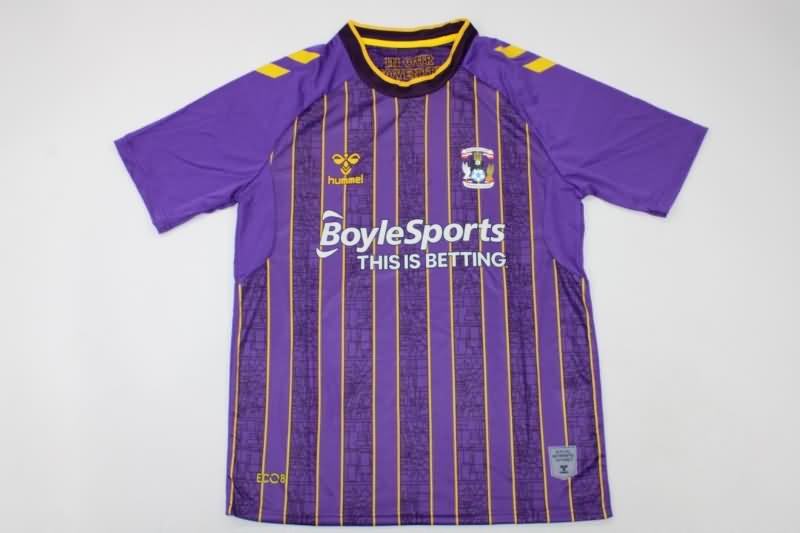 Thailand Quality(AAA) 2022/23 Coventry City Away Soccer Jersey