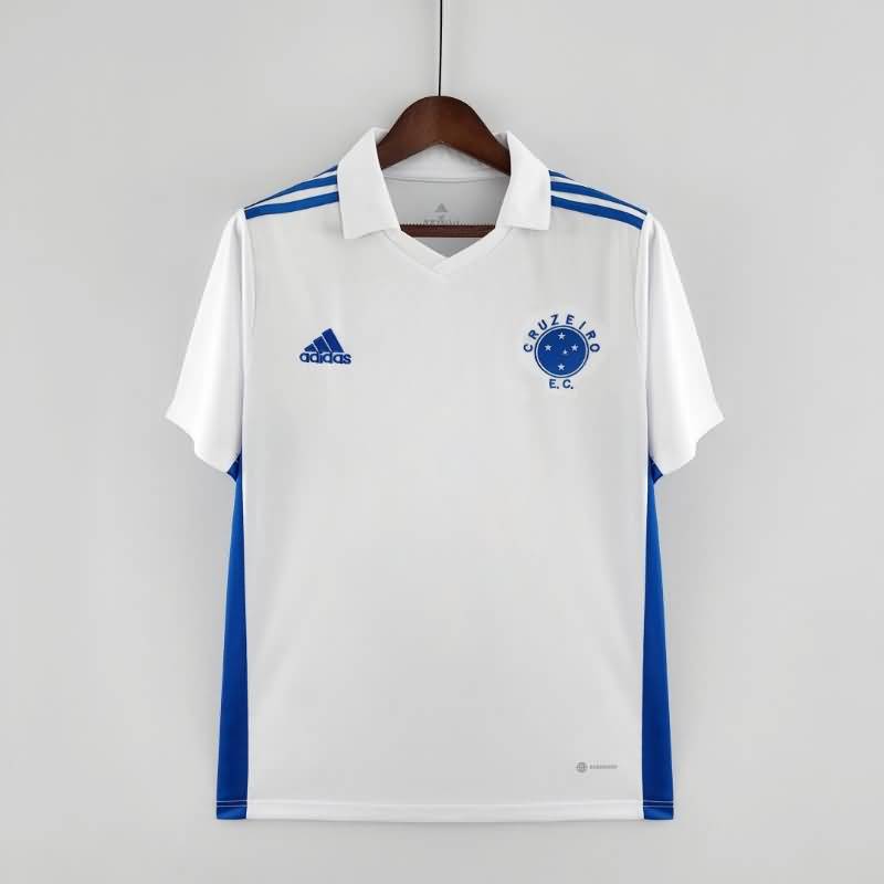 Thailand Quality(AAA) 2022 Cruzeiro Away Soccer Jersey