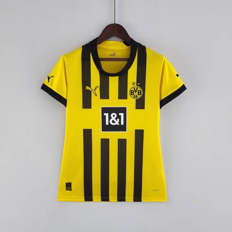 Thailand Quality(AAA) 22/23 Dortmund Home Women Soccer Jersey