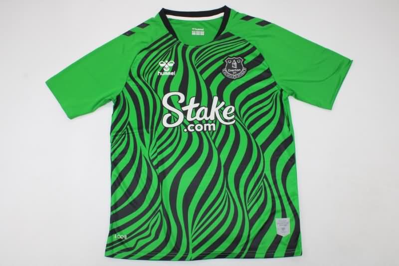 Thailand Quality(AAA) 22/23 Everton Goalkeeper Green Soccer Jersey