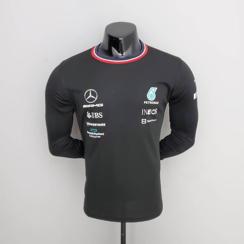 Thailand Quality(AAA) 2022 Mercedes Training Long Sleeve Jersey