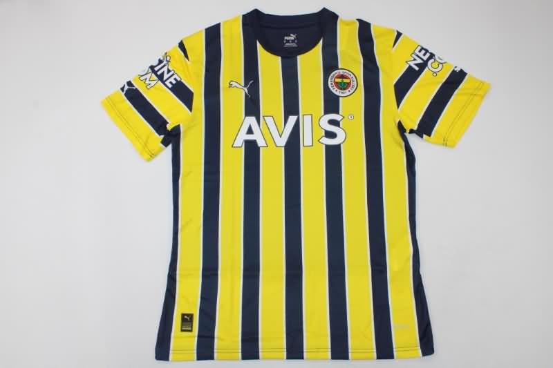 Thailand Quality(AAA) 2022 Fenerbahce Home Soccer Jersey