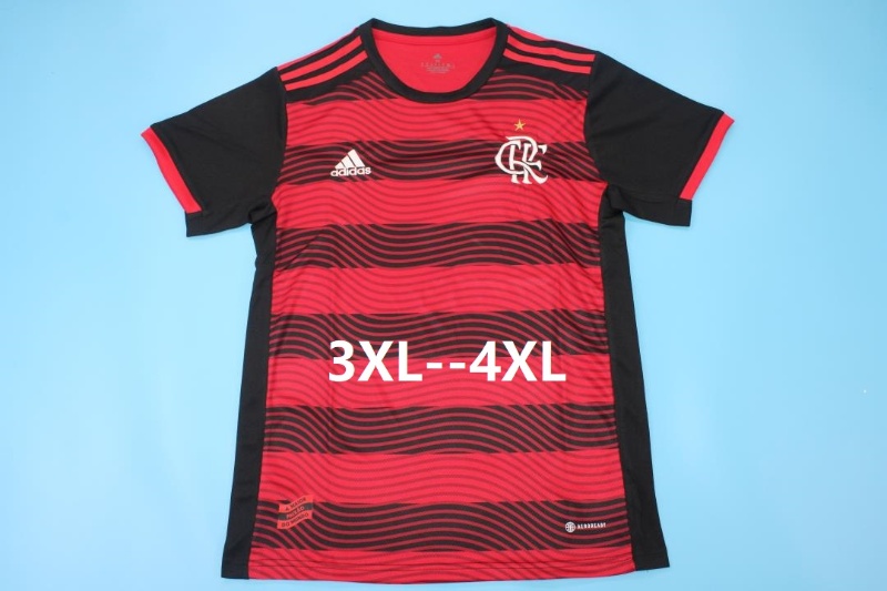 Thailand Quality(AAA) 2022 Flamengo Home Soccer Jersey (Big Size)