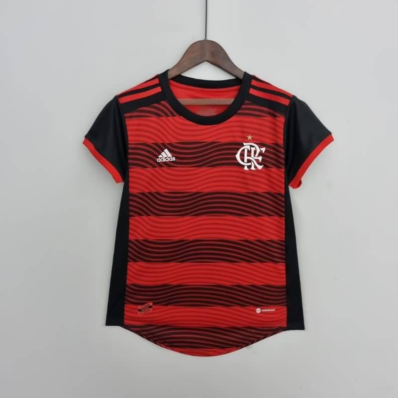 Thailand Quality(AAA) 2022 Flamengo Home Women Soccer Jersey