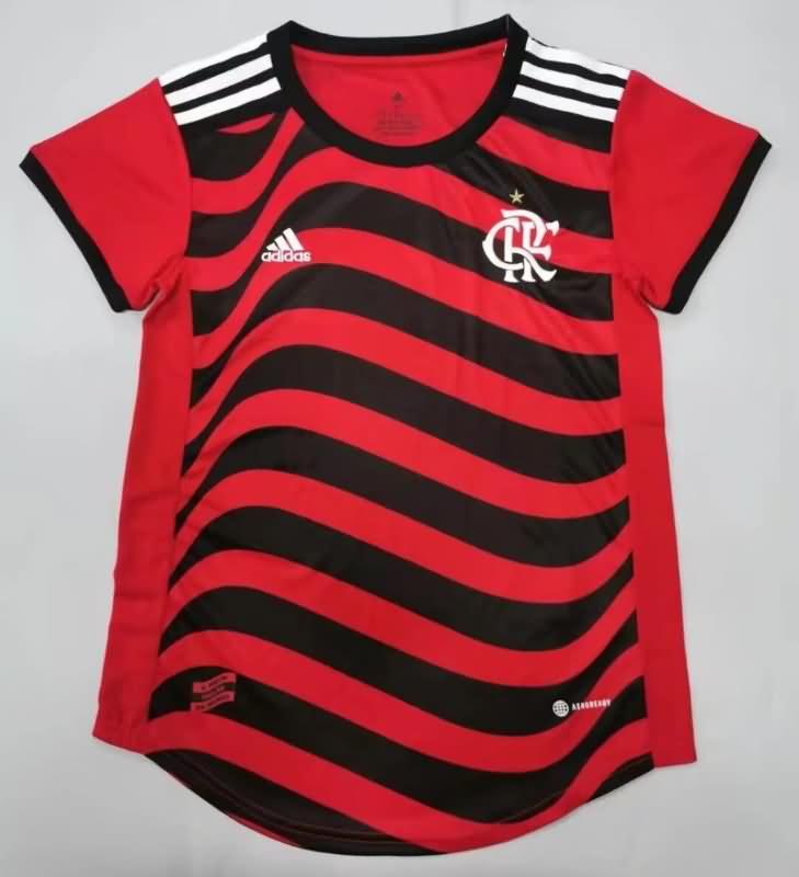 Thailand Quality(AAA) 2022 Flamengo Third Women Soccer Jersey
