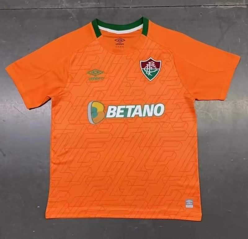Thailand Quality(AAA) 2022 Fluminense Goalkeeper Orange Soccer Jersey