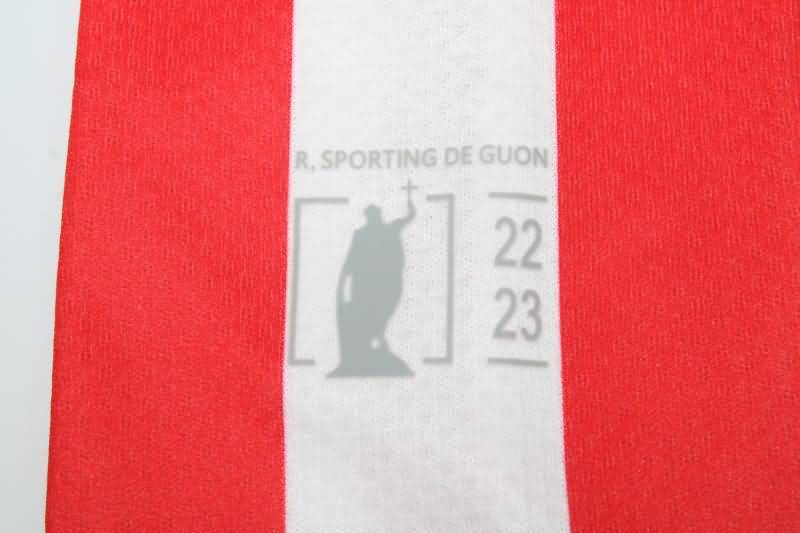 Thailand Quality(AAA) 22/23 Gijon Home Soccer Jersey