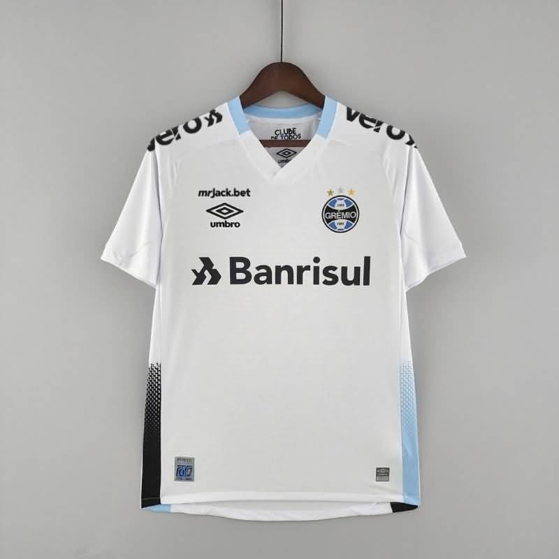 Thailand Quality(AAA) 2022 Gremio Away Sponsers Soccer Jersey