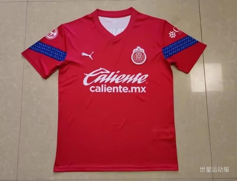 Thailand Quality(AAA) 22/23 Guadalajara Training Soccer Jersey 02