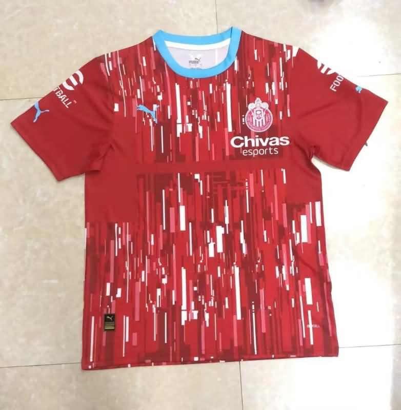 Thailand Quality(AAA) 22/23 Guadalajara Training Soccer Jersey 03